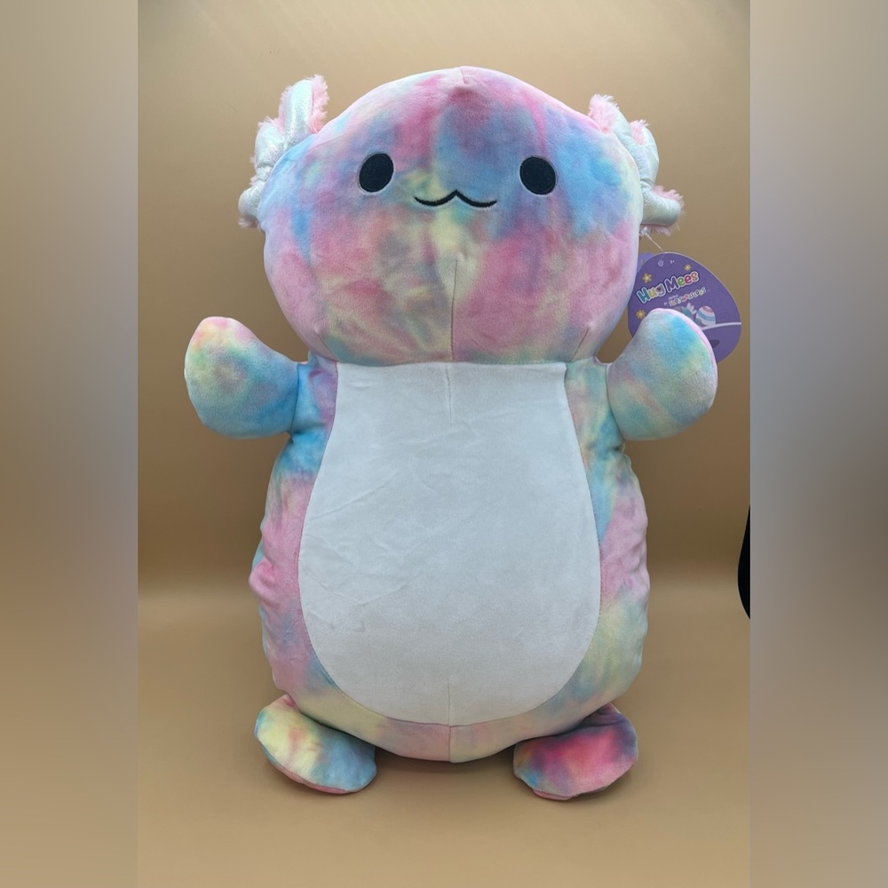 Squishmallowows hug mees Tinley the axoloti